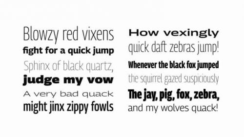 Georama Sans Serif Font 3
