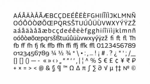 Georama Sans Serif Font 4