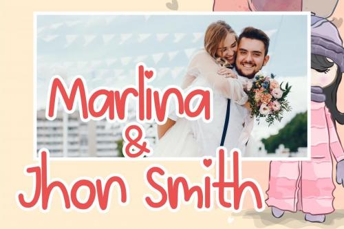 Girlsfa Cute and Girly Font 7