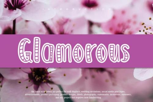 Glamorous Display Font