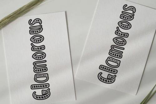 Glamorous Display Font 1