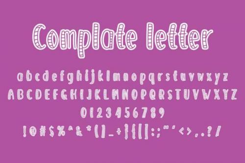 Glamorous Display Font 3