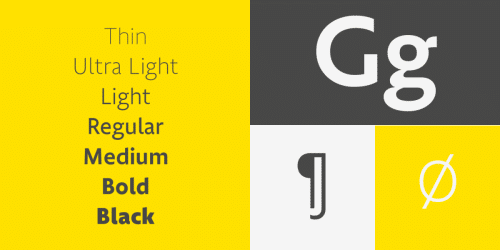 Golden Sans Font 1