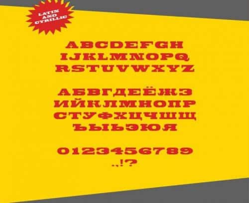 Gorod Slab Serif Font 3