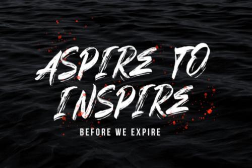 Goshbe Textured Brush Font 2