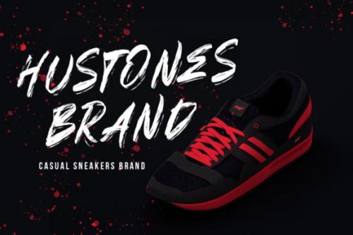 Goshbe Textured Brush Font 5