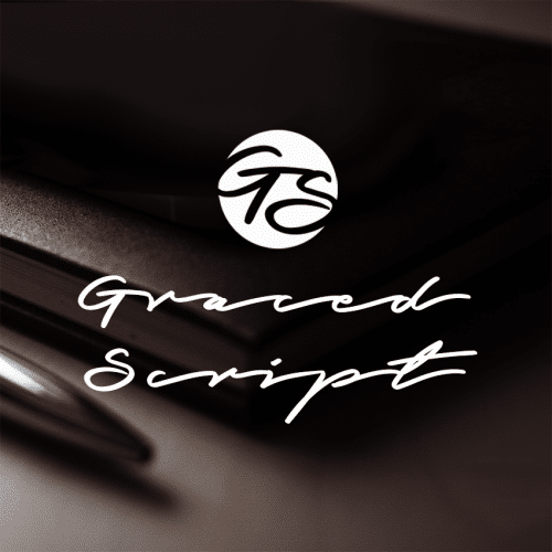Graced Script Font 6