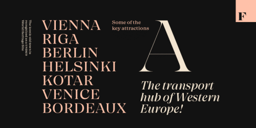 Grand Cru Serif Font 9