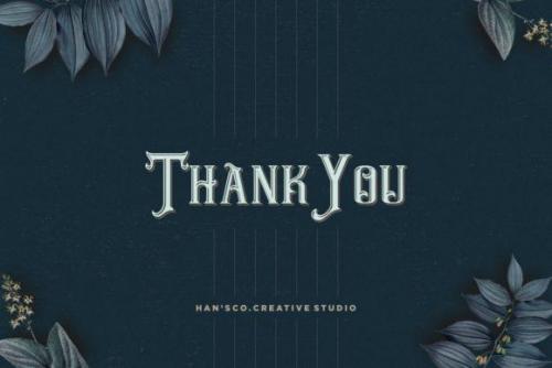 Graphite Blackletter Font 11