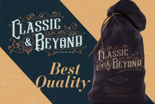 Graphite Blackletter Font 5