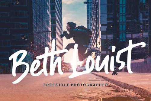 Guthen Bloots Brush Font 17