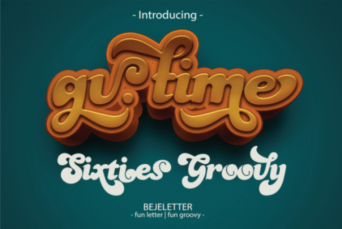 Gv. Time Script Font 1