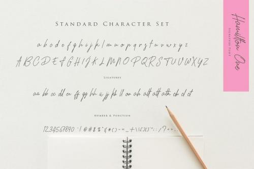 Hamillton Signature Font 9