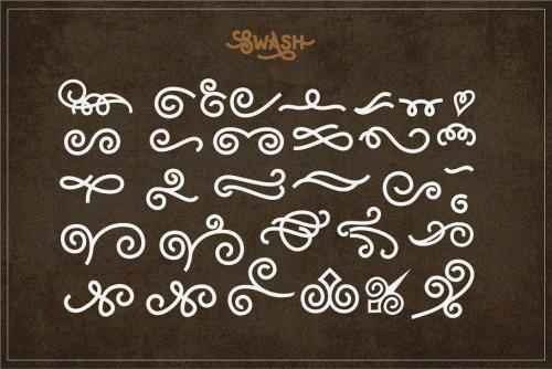 Hipster Letter Font  5