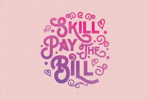 Hipster Letter Font  6