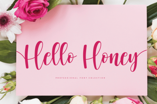 Homework Script Font 3