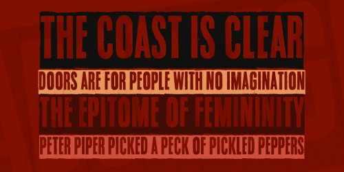 How do you sleep Font 1