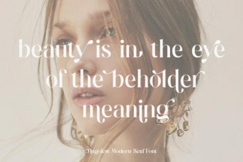 Hugolers Stylish Serif Font 12