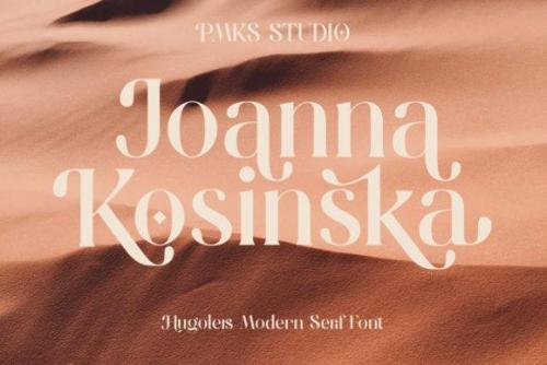 Hugolers Stylish Serif Font 6