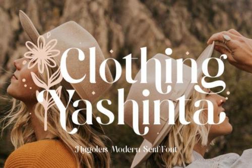 Hugolers Stylish Serif Font 7