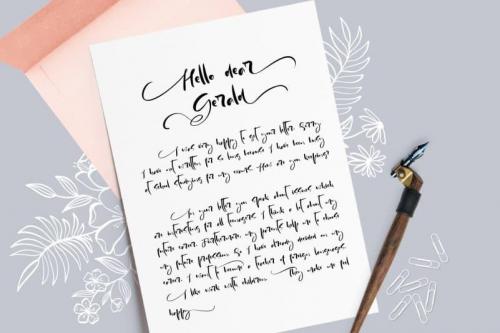 Inspiration Hand Drawn Font 2
