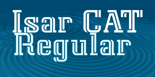 Isar CAT Font 3