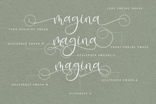 Isyana Script Font 2