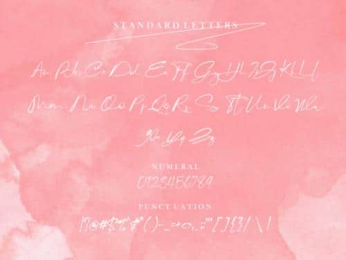 Jalitta Modern Calligraphy Font 13