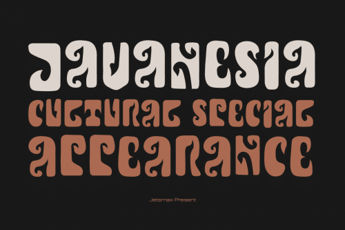 Javanesia Display Font 1