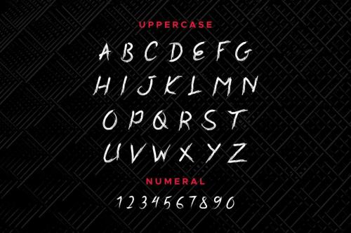 Joanna Combs Grunge Font 3