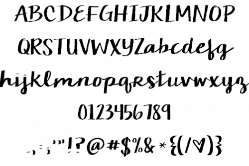KG Camden Market Script Font  1