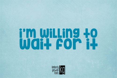 KG Inimitable Original Font