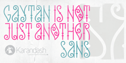 Ka Gaytan Sans Font 3