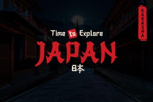 Karasha Display Font 2