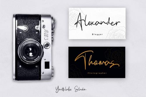 Kathlyn Signature Font 2