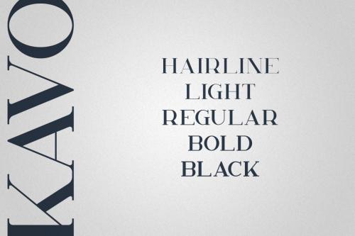 Kavo Serif Typeface 2