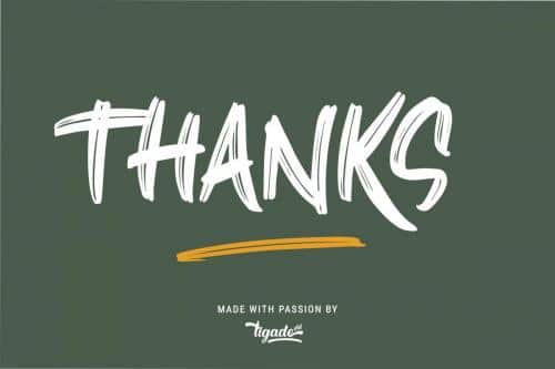 Kisser Brush Font 11