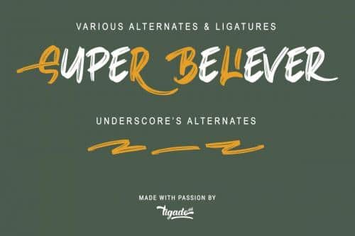 Kisser Brush Font 2