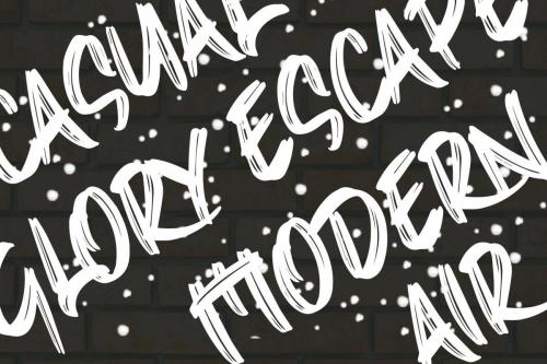Kisser Brush Font 9