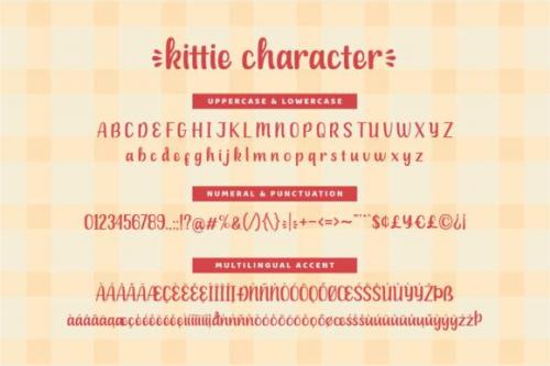 Kittie Display Font 6