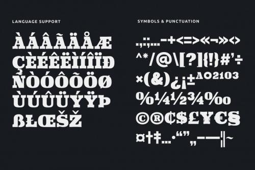 Klipan Black Font 8