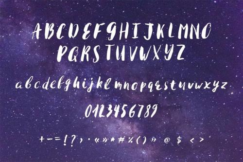Kosmos Brush Font 2