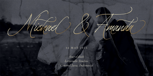 La Monte Script Font 5