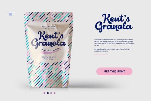 Lactosa Script Font 2