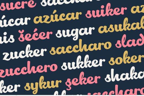 Lactosa Script Font 6