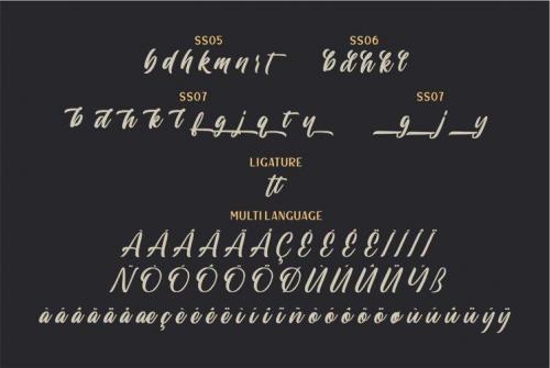 Lastwinter Script Font 10
