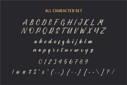 Lastwinter Script Font 8