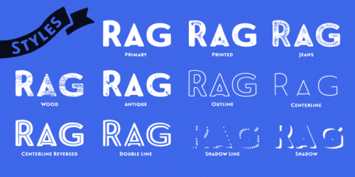 Le Havre Rough Font 8