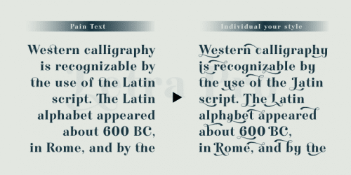 Letra Pro Headline Font 3