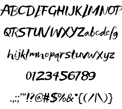 Lifelogo Hard font 1